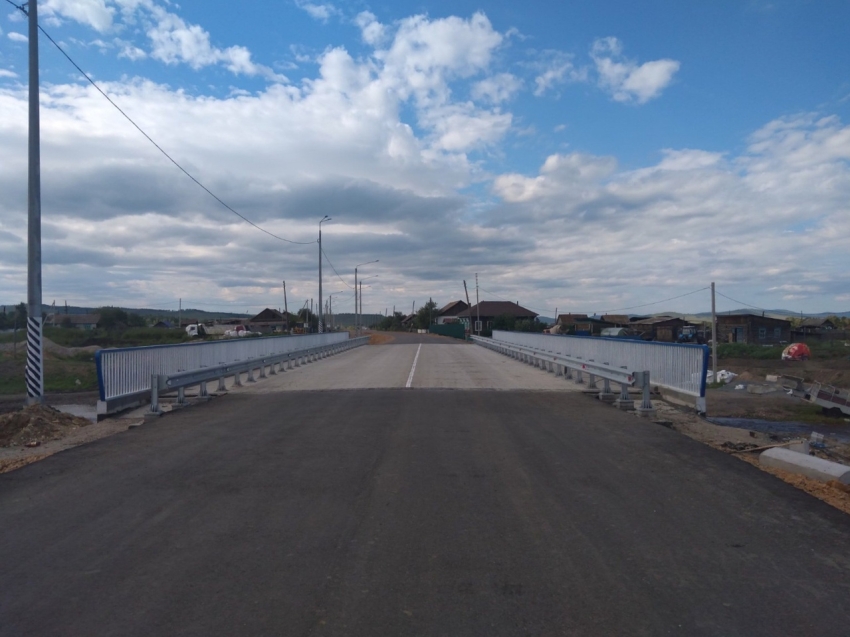 В Забайкалье запустили движение по мосту через реку Урундай на самой протяженной региональной дороге
